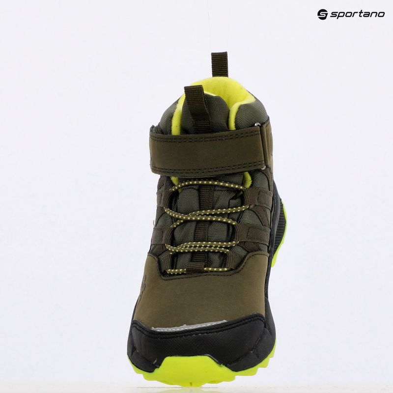 Gyerek cipő Kappa Thabo Tex army/lime 11