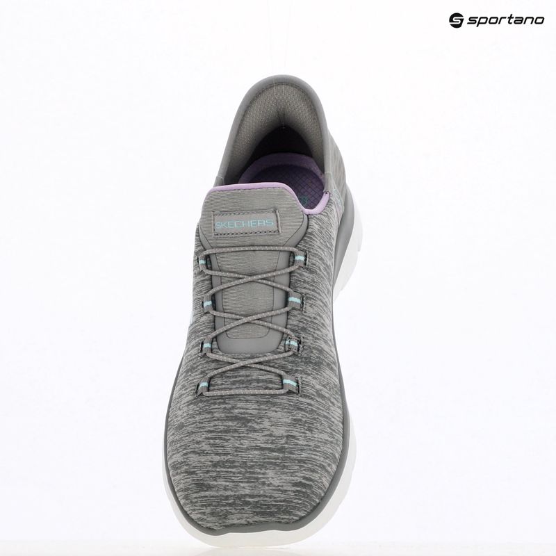 Női cipő SKECHERS Summits Dazzling Haze gray/mint 9