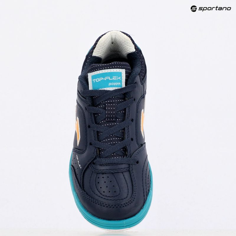Gyerek focicipő Joma Top Flex Jr IN navy/blue 15