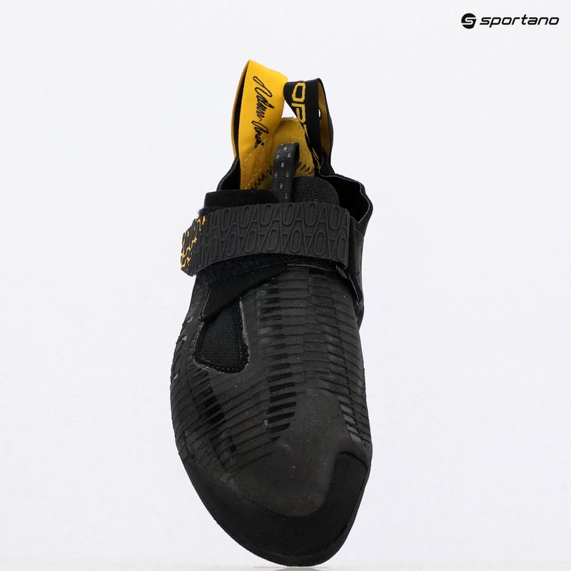 Hegymászó cipő La Sportiva Ondra Comp black/ yellow 17