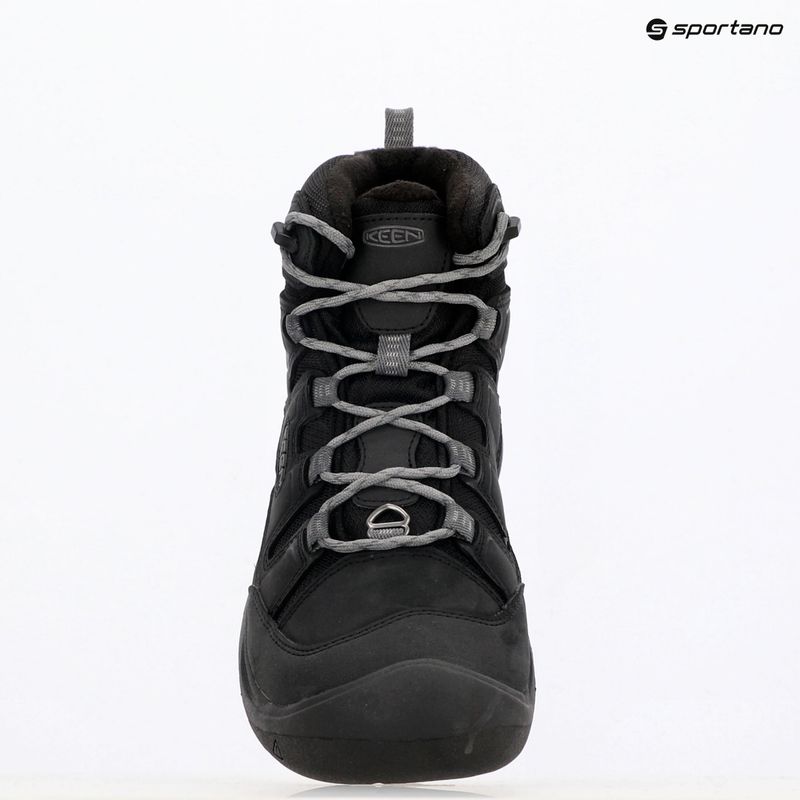 Férfi túracipő KEEN Circadia Mid Polar black/steel grey 9