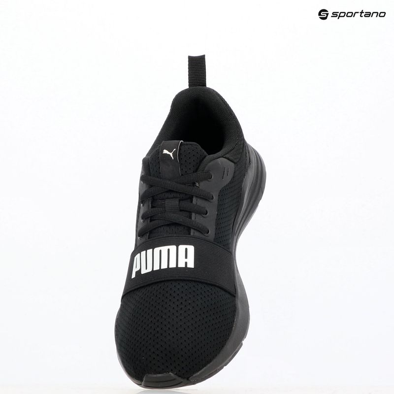 PUMA Wired Run Jr gyermek cipő puma fekete/puma fehér 17