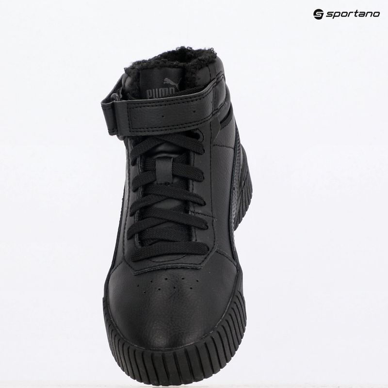 Gyerek cipő PUMA Carina 2.0 Mid Winter Jr puma black/puma black/dark shadow 10