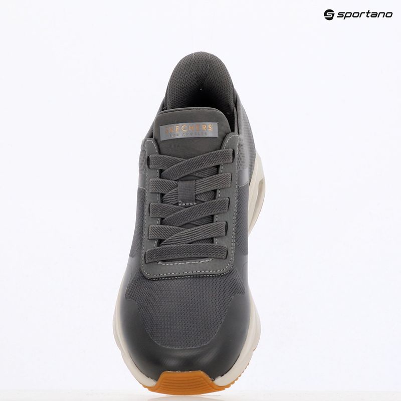 Férfi cipő SKECHERS Uno Tres-Air Necessairy Comfort charcoal 9