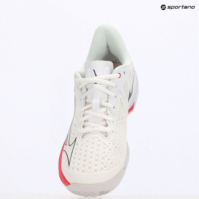 Női teniszcipő Mizuno Wave Exceed Tour 5 CC undyed white/quiet shade/opera red 9