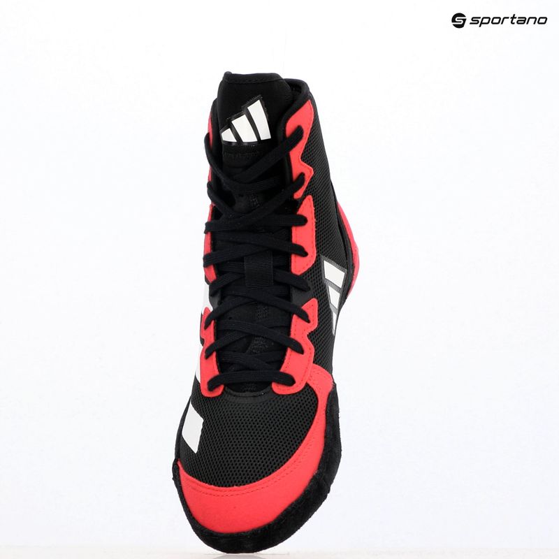 Férfi birkózócipő adidas Adizero team collage red/ cloud white/ core black 9
