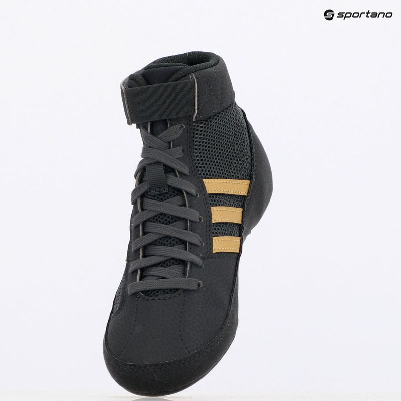 Gyermek birkózó cipő adidas Havoc zöld hat/ matt arany/ core fekete 9