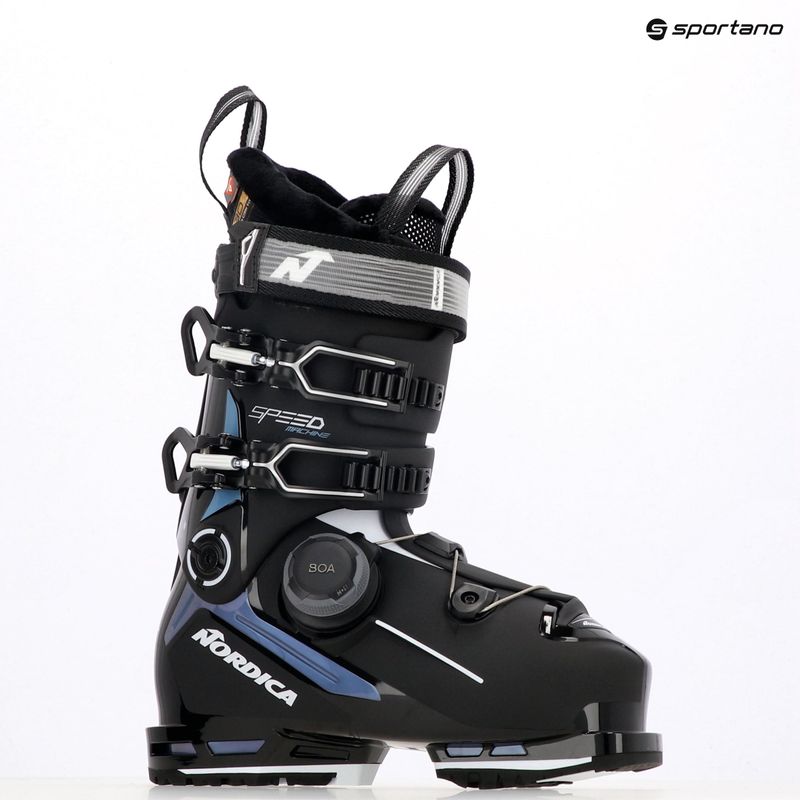 Női síbakancs Nordica Speedmachine 3 BOA 95 W GW black/light blue/white 14