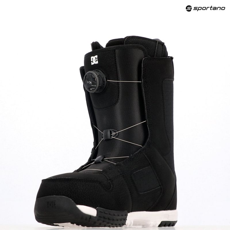 Férfi snowboard cipő DC Phase Boa Pro black/black/white 14