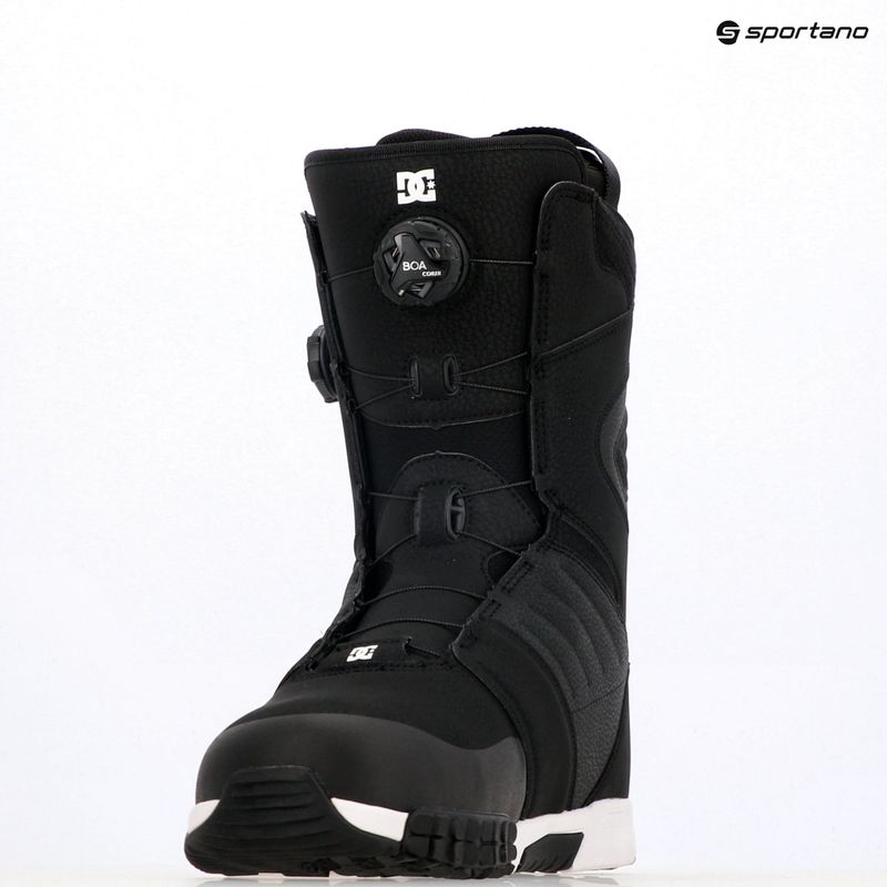 Férfi snowboard cipő DC Judge black/black/white 13