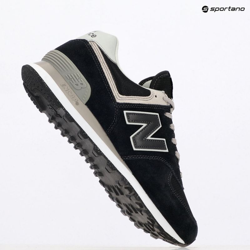 New Balance Classic 574's V3 Wide fekete/ szürke férfi cipő 9