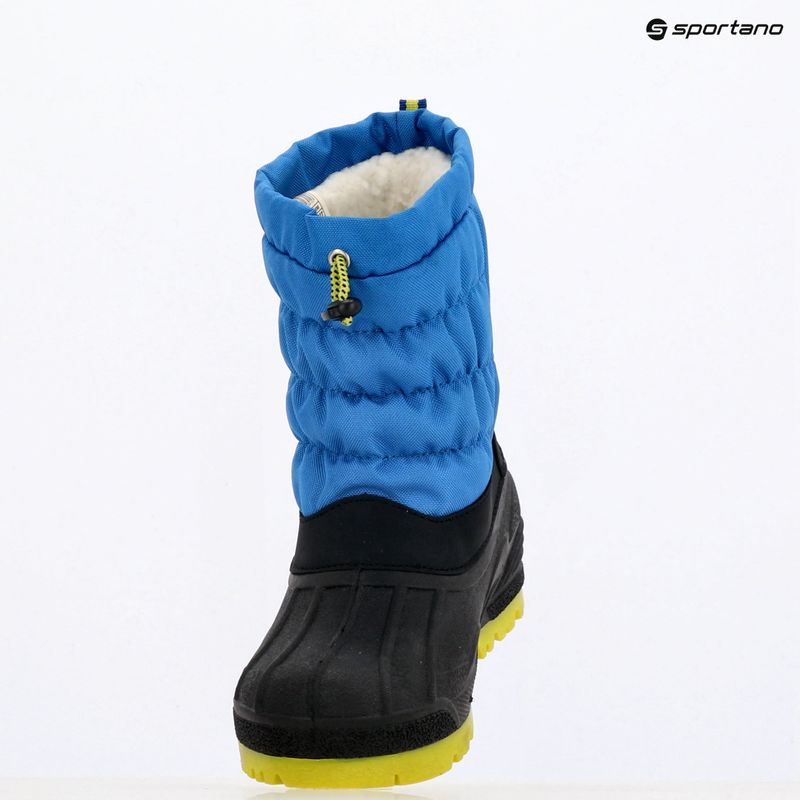 Gyerek hótaposó CMP Hanki 3.0 Snowboots river/limegreen 11