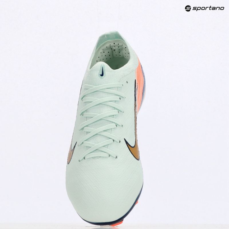 Nike Vapor 16 Pro Mercurial Dream Speed FG Jr gyermek labdarúgó cipő alig zöld/bíbor pulzus/metál arany érme 9