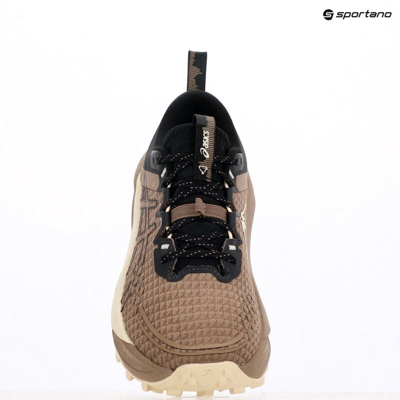 Férfi futócipő ASICS Gel-Trabuco 13 taupe grey/black 15