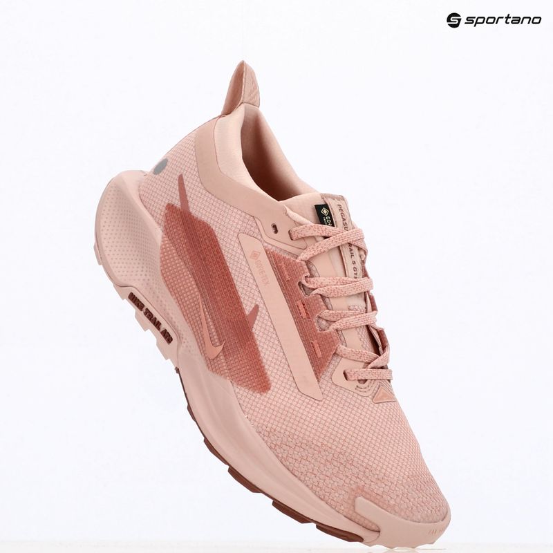 Nike Pegasus Trail 5 GTX női futócipő rózsaszín oxford/ piros csillagpor/ piros szepia 9