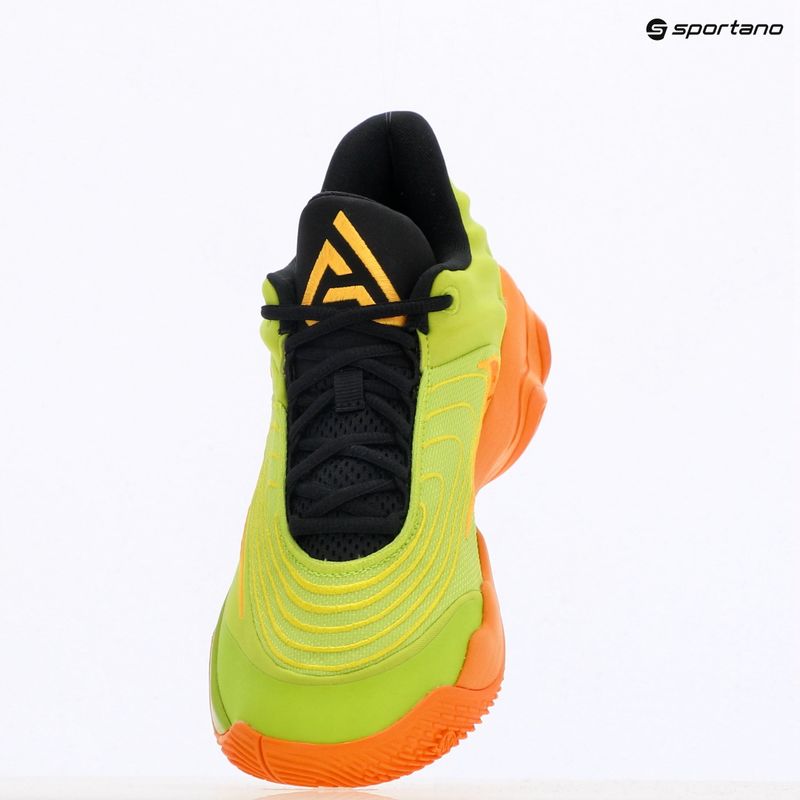Nike Giannis Halhatatlanság 4 cyber / napóra / villám / fényes mandarin kosárlabda cipő 9