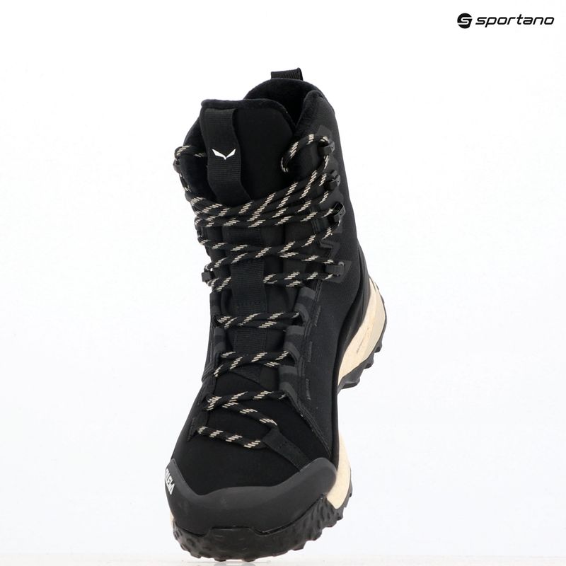 Női túracipő Salewa Puez Winter Mid Ptx black / black 10