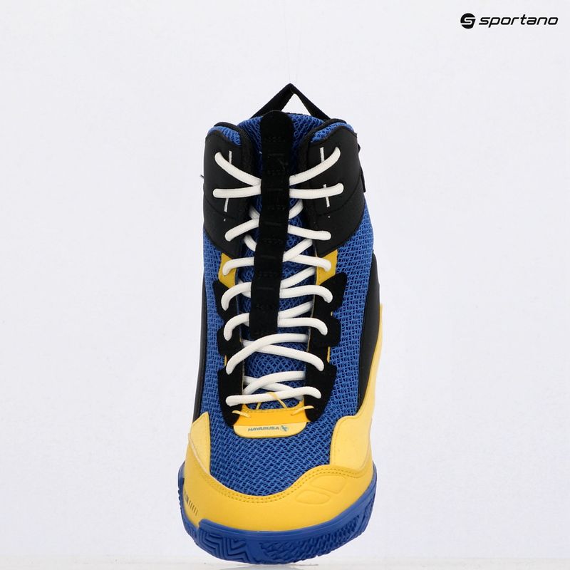 Férfi boxcipő Hayabusa Talon Boxing blue/yellow 11