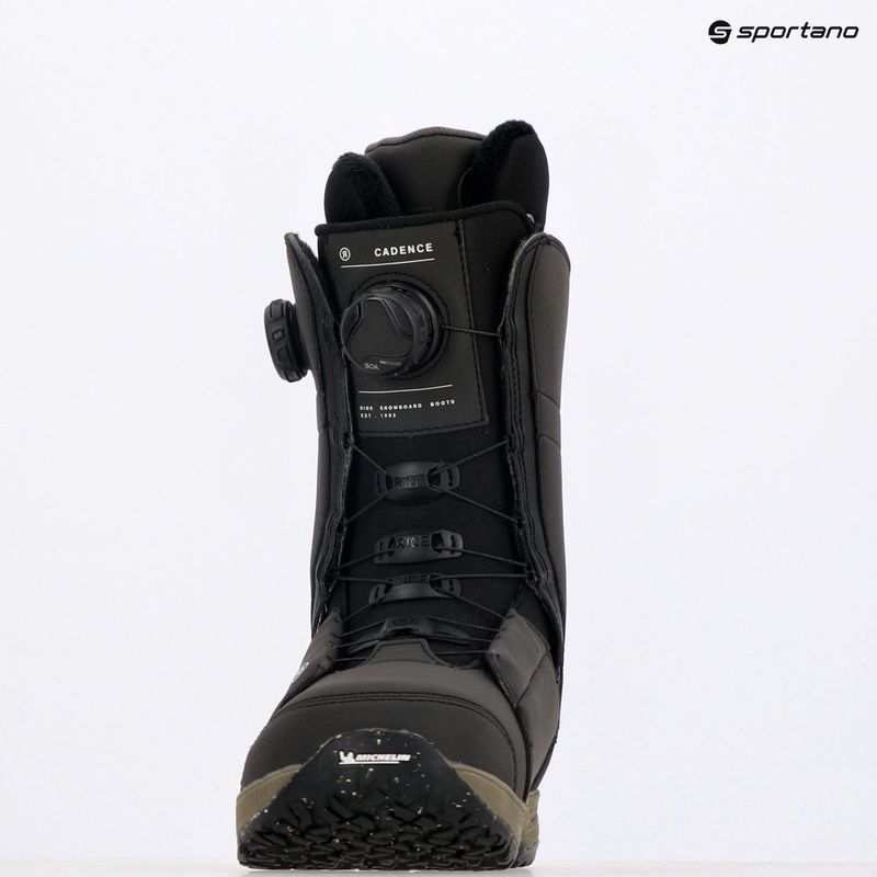 Női snowboard cipő RIDE Cadence black 7