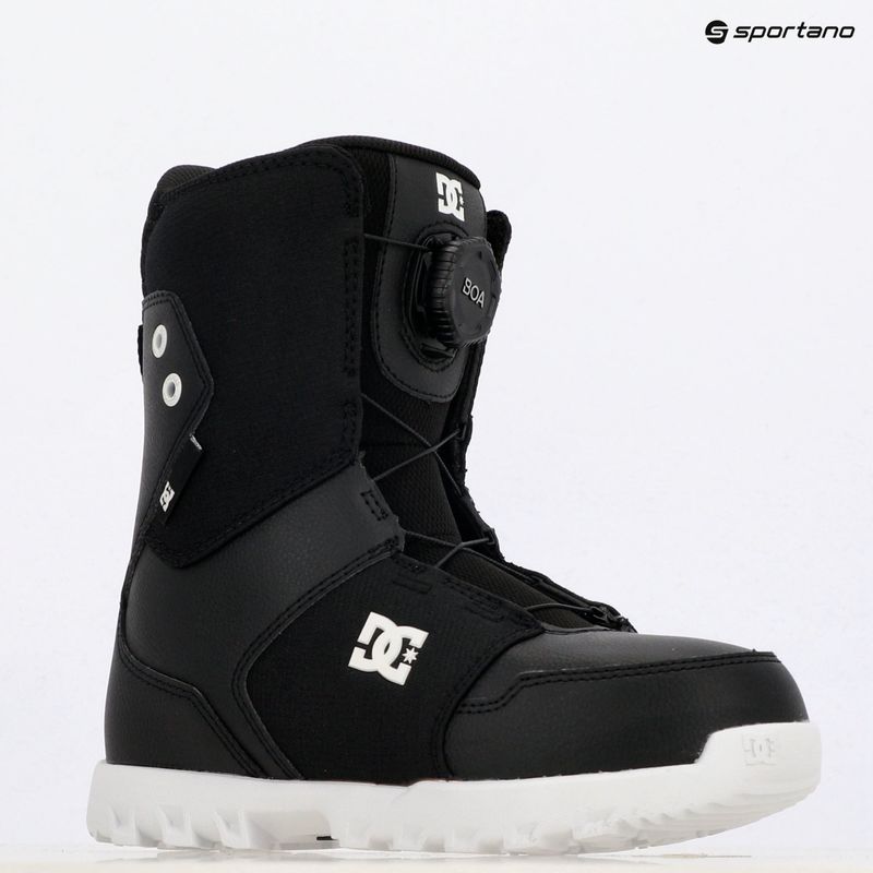 Gyerek snowboard cipő DC Youth Scout black/black/white 6