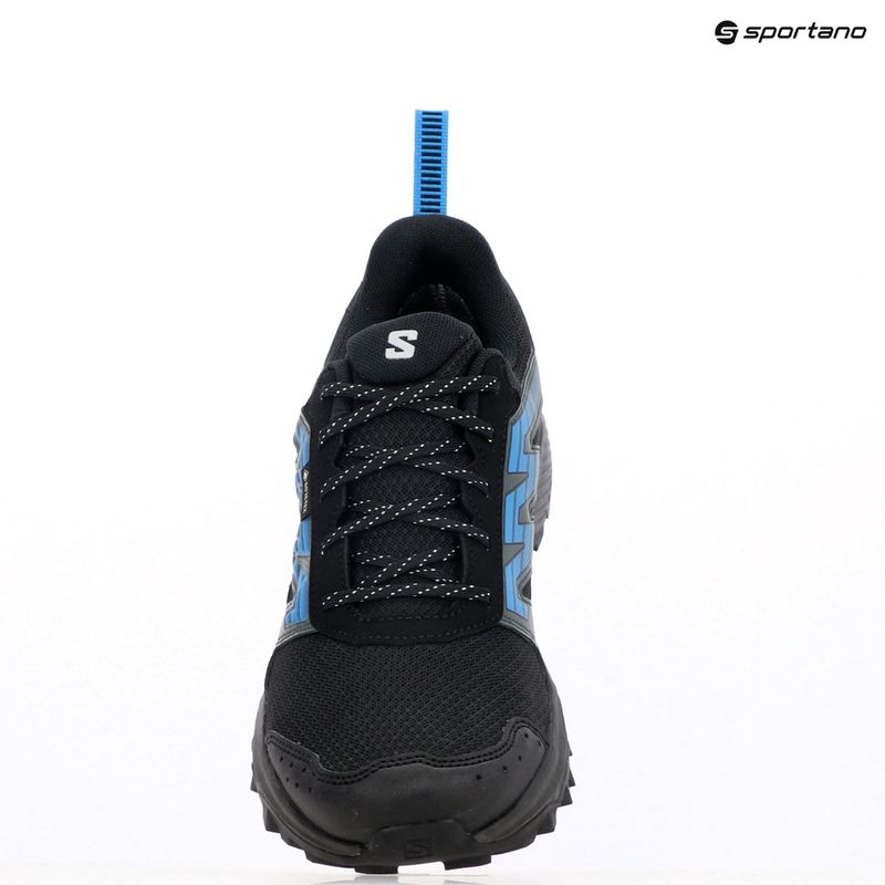 Férfi futócipő Salomon Wander GTX black/darkest spruce/ibiza blue 11