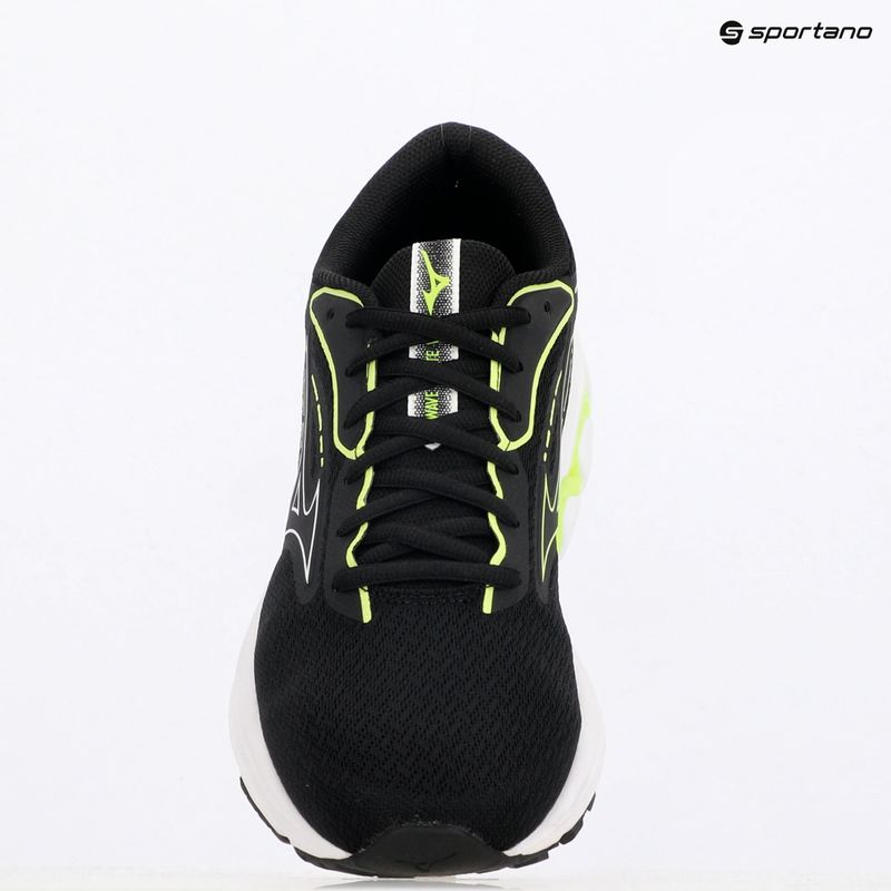 Férfi futócipő Mizuno Wave Equate 8 black/white/mizuno neo lime 9