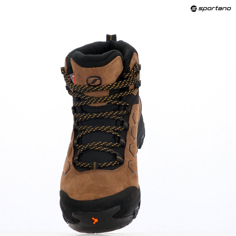 Férfi túracipő SCARPA Moraine Polar Gtx dark brown / sulphur 9