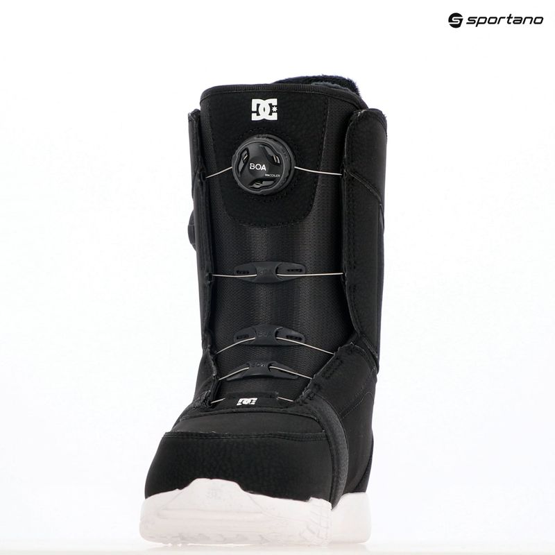 Női snowboard cipő DC Lotus black/white/black 14