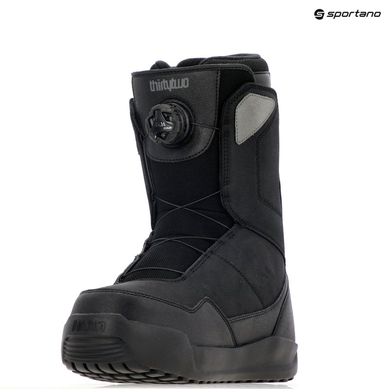Férfi snowboard cipő ThirtyTwo Shifty Boa '24 black/black 7