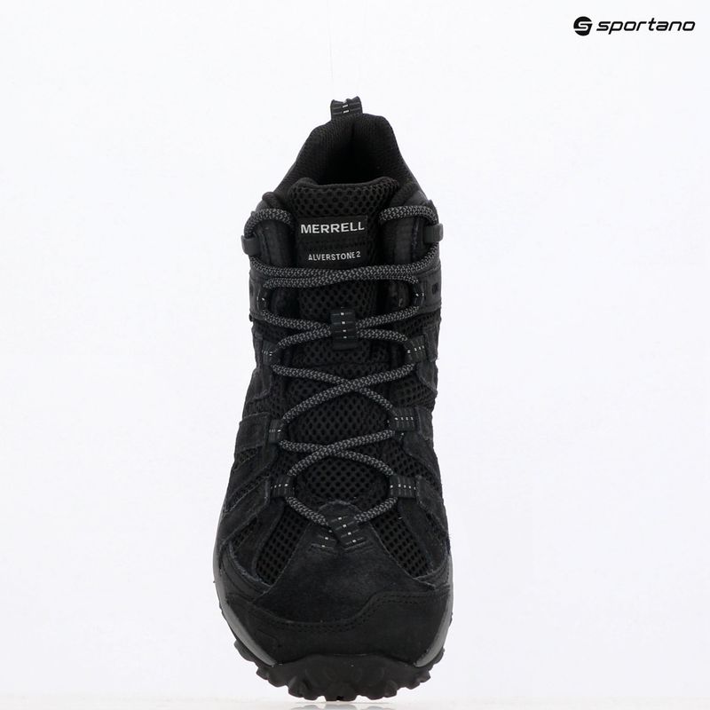 Férfi túrabakancs Merrell Alverstone 2 Mid GTX fekete/ fekete 14