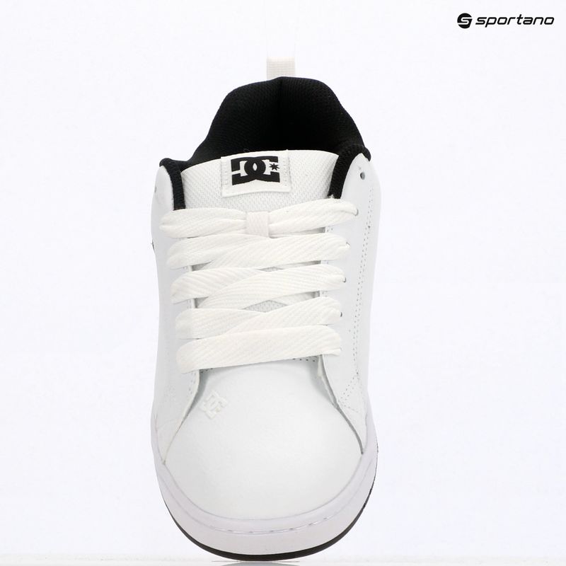 Férfi cipő DC Court Graffik white / black / black 9