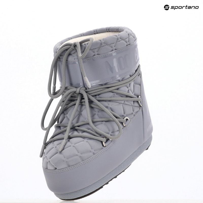 Női hótaposó Moon Boot Icon Low Quilt grey 9