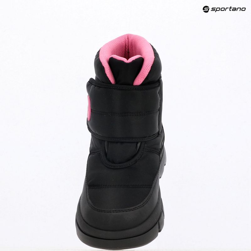 Gyerek hótaposó Geox Willaboom ABX black / fuchsia 15