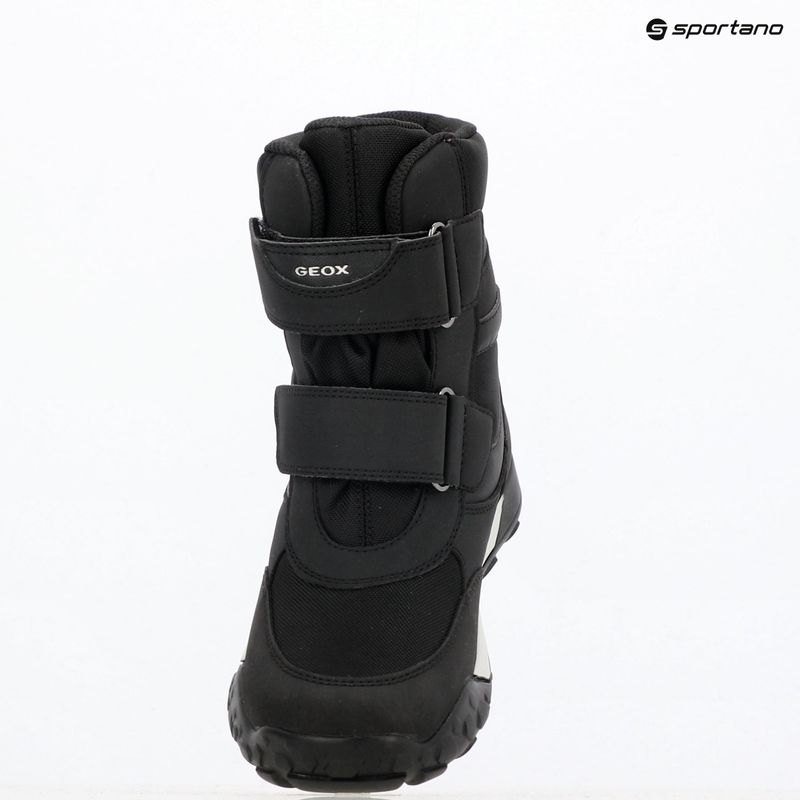 Geox Trekkyup ABX gyermek hócsizma fekete/ ezüst 9