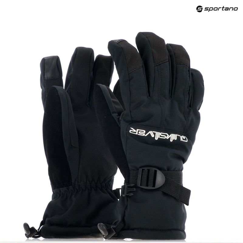 Férfi snowboard kesztyű Quiksilver Mission true black 9