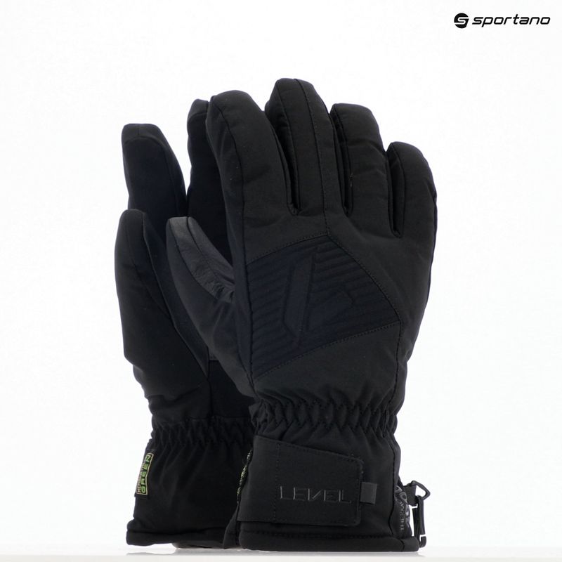 Férfi síkesztyű Level Legacy black 7