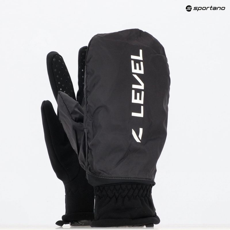Síkesztyű Level Trail Polartec I-Touch black 9