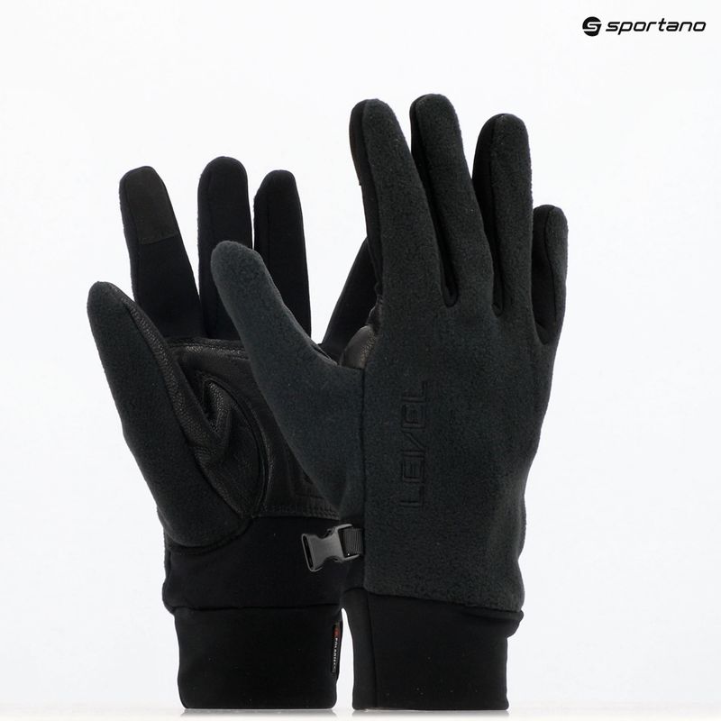 Síkesztyű Level Touring anthracite 8