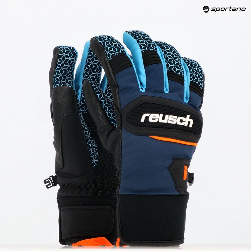 Síkesztyű Reusch Dragon R-Tex XT dress blue/orange popsicl 12