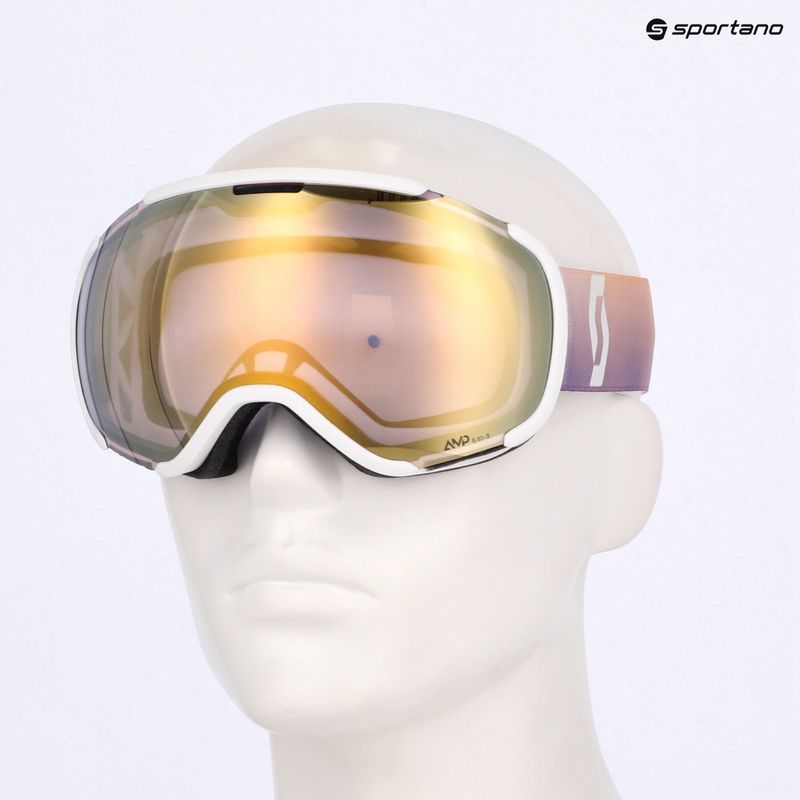 Síszemüveg SCOTT Faze II LS white/soft pink/light sensitive bronze chrome 7