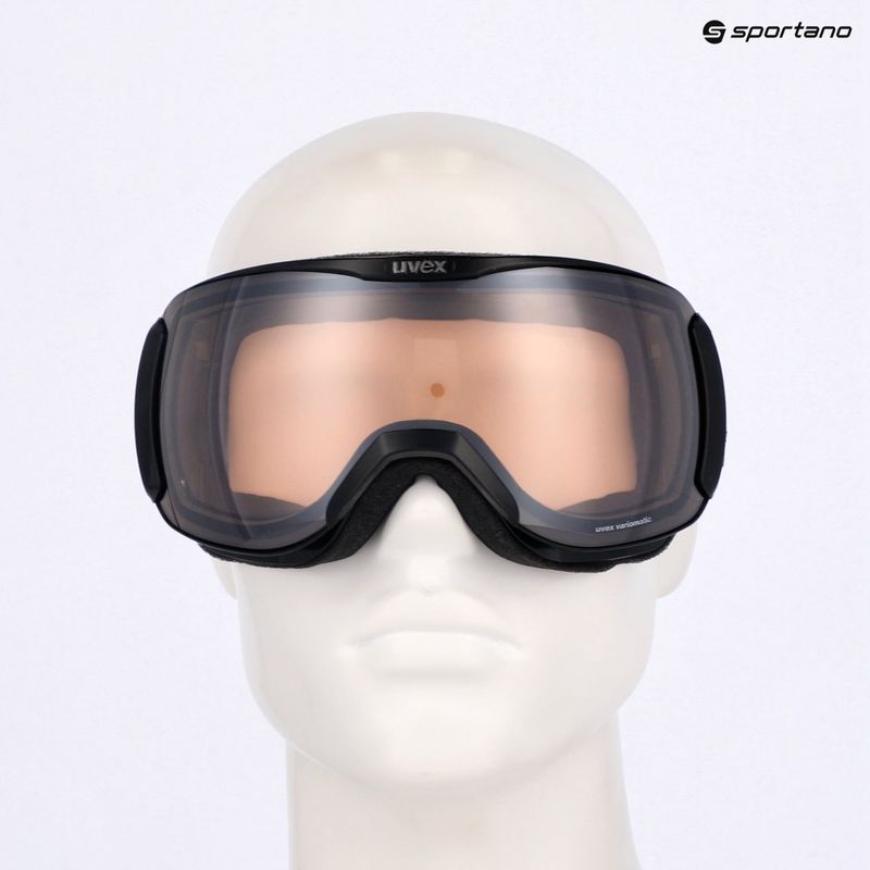 Síszemüveg UVEX Downhill 2100 V black shiny/mirror silver clear 7