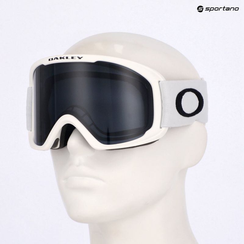 Síszemüveg Oakley O-Frame 2.0 Pro L matte white/dark grey 7