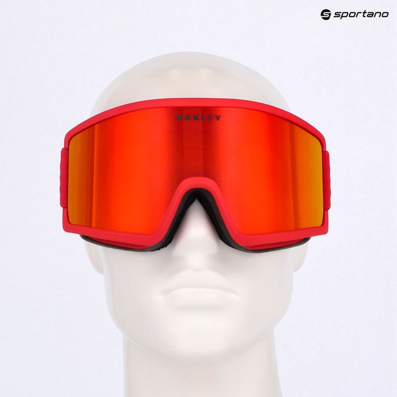 Síszemüveg Oakley Target Line M redline/fire iridium 10