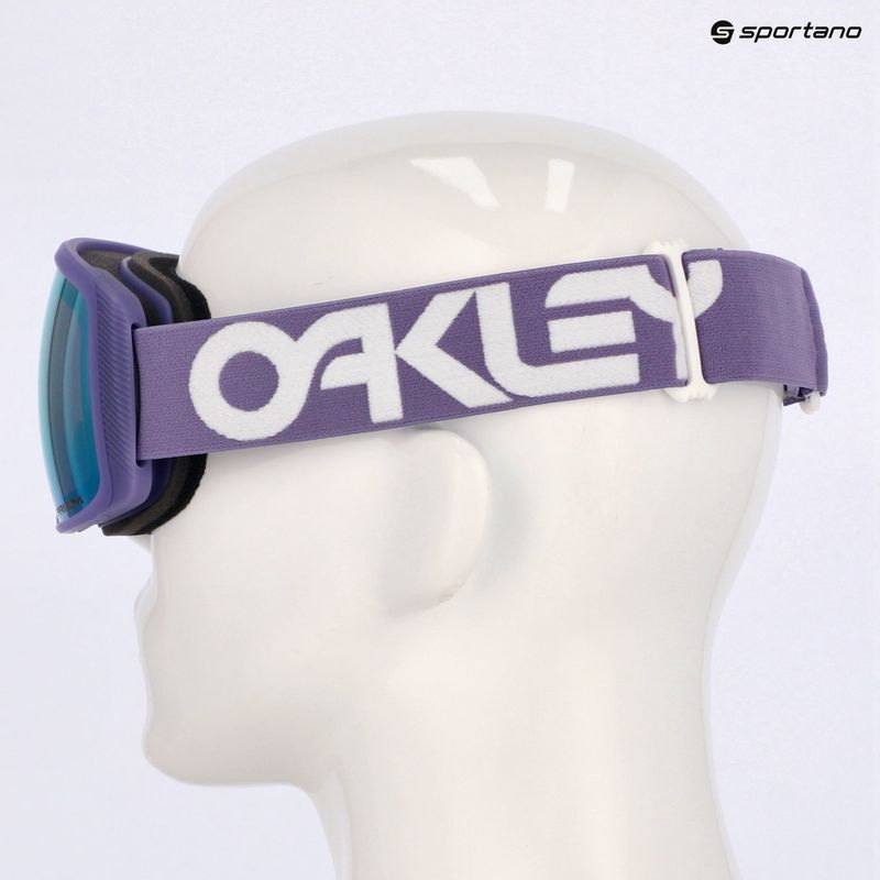 Síszemüveg Oakley Flight Tracker M matte b1b lilac/prizm sapphire iridium 6
