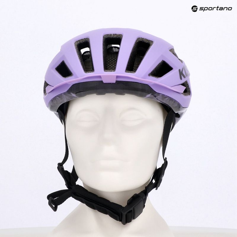 Kellys Dynamic II kerékpáros sisak lila lila 9