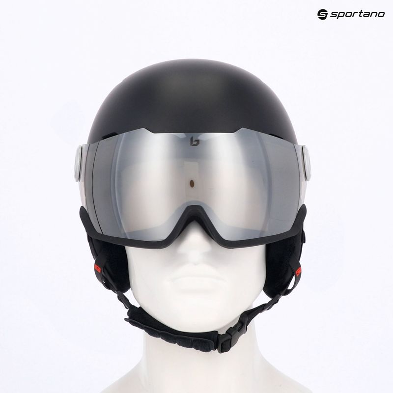 Sísisak Bollé Might Visor titanium red matte/brown gun 11