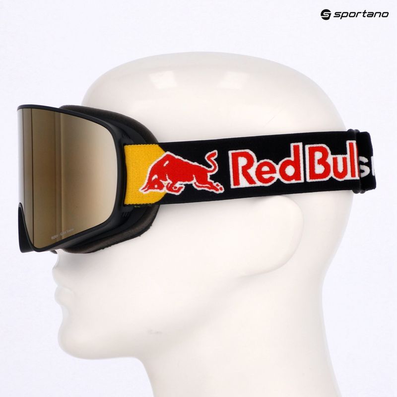 Síszemüveg Red Bull SPECT Rush black/gold snow - orange with gold mirror 6