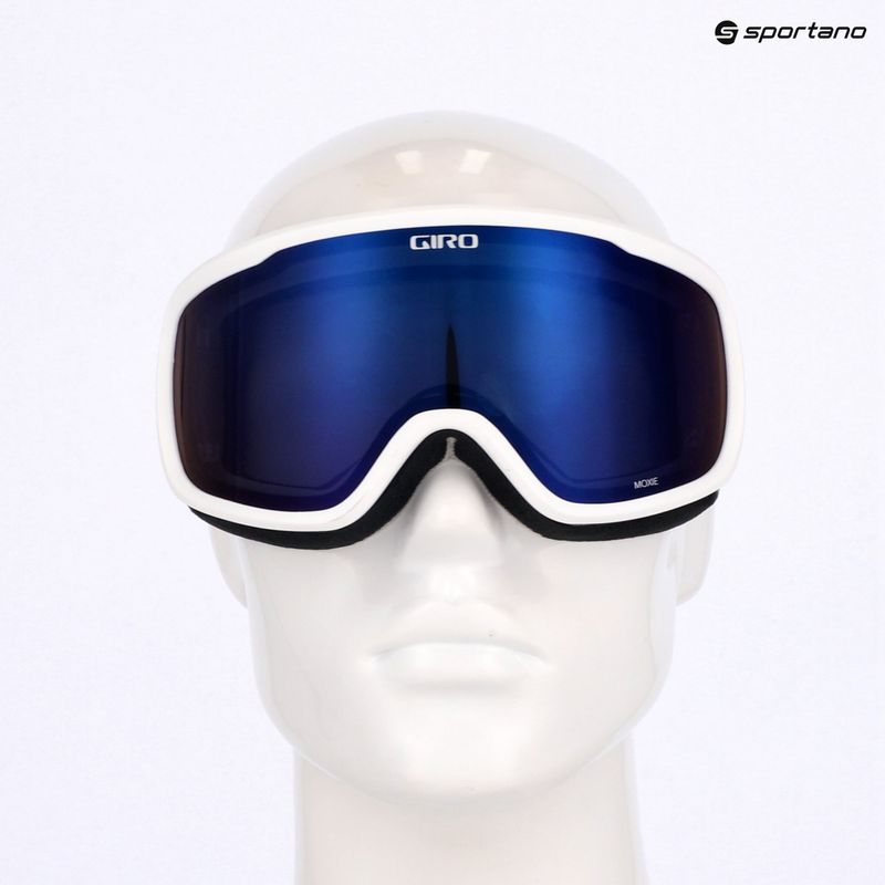 Gogle narciarskie női Giro Moxie white & grey chute/ cobalt/ yellow 10