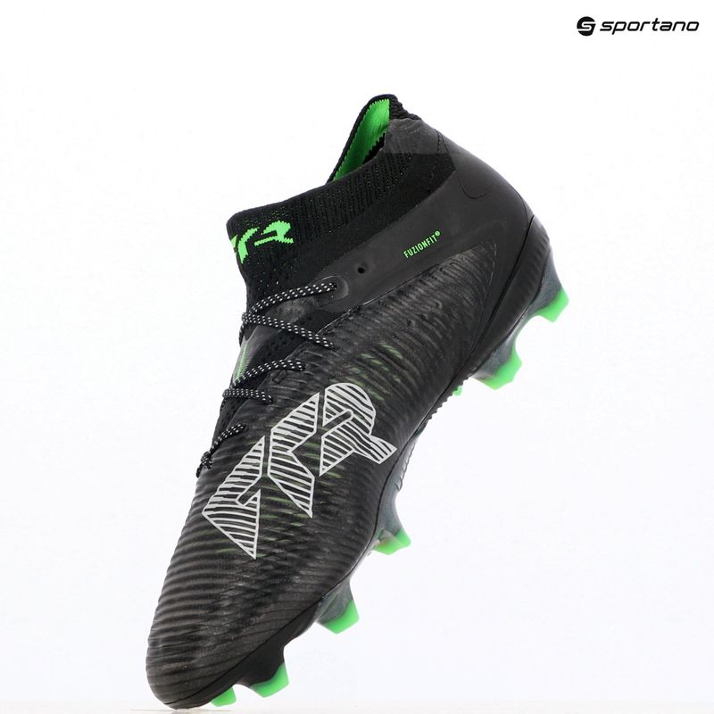 PUMA Future 8 Ultimate FG férfi futballcipő puma fekete/hűvös világosszürke/fluo zöld 9