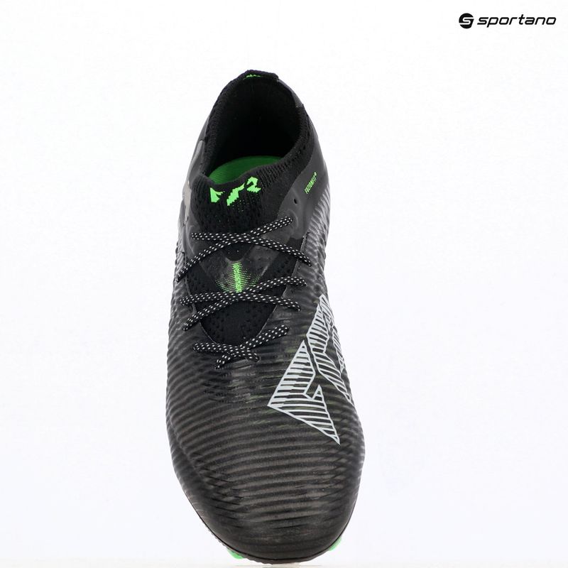 Férfi futballcipő PUMA Future 8 Ultimate Low FG puma fekete/hűvös világosszürke/fluo zöld 9